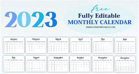 microsoft office calendar  template