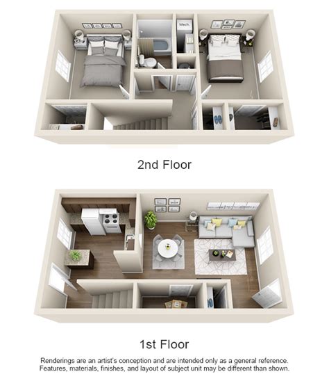 floorplans  north townhomes