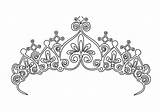 Princesse Couronne Coroa Crowns Fille Rainha Bubakids Coronas Realeza Tiaras Getdrawings Colorironline sketch template