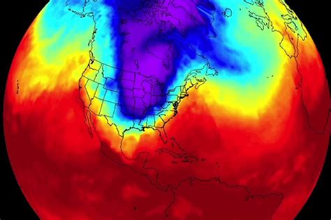 nasa video shows path  polar vortex