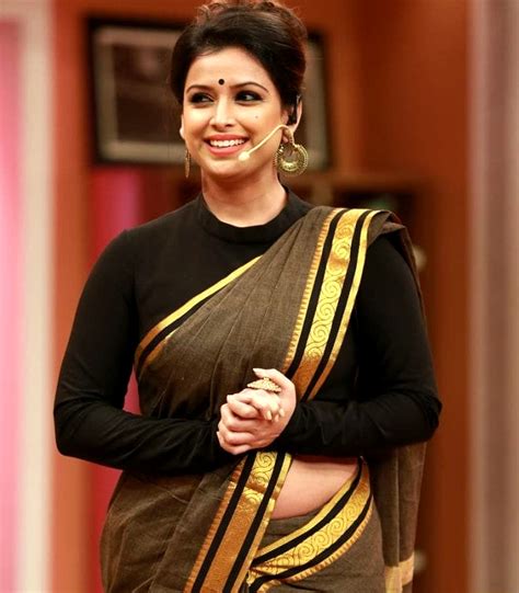 Shwetha Chengappa Kannada Tv Actress 11 Hot Saree Photo