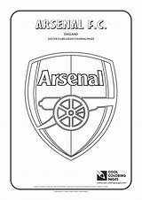 Arsenal Coloring Pages Logo Soccer Logos Cool Club Clubs Football Fc Kids Team Printable League Color Teams Print Bayern Cup sketch template