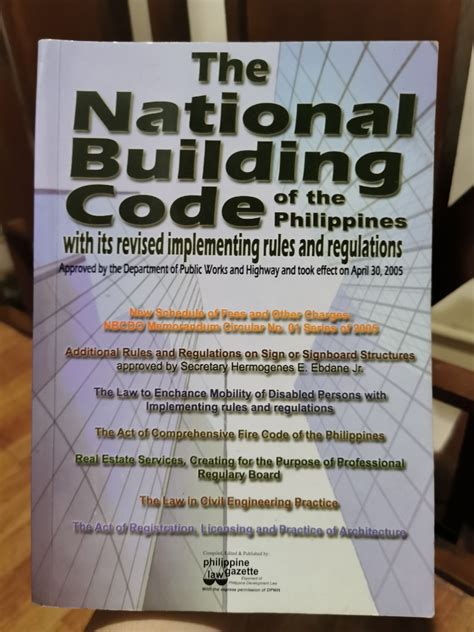 national building code of the philippines 2016 hobbies and toys books