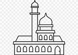 Mosque Mecca Glow sketch template