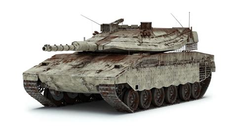 Merkava Mk Iv Battle Tank 3d Model Cgtrader