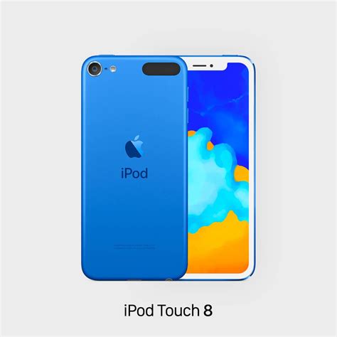 concept dipod touch  avec face id iphonesoft