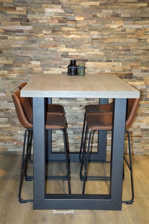 hoge bartafel  york  kopen design gratis bezorging bar thuis keuken eetkamer