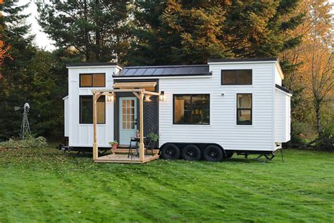 tiny house trailer  exterior porch  flexible interior idesignarch interior design