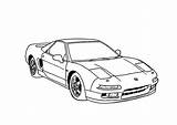 Coloring Pages Mazda sketch template