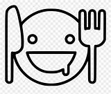Hungry Face Coloring Clipart Pinclipart sketch template