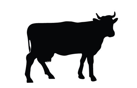 download high quality cow clipart black and white