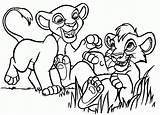 Coloring Kovu Lion Kiara Colorare Disegni Coloringhome Chiara Roi Ius sketch template