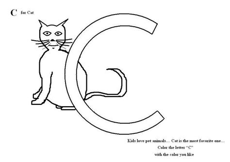 letter  coloring printable page  kids