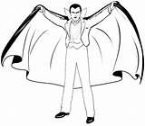Dracula Vampiros Conde Pintar Drakula Kolorowanki Doghousemusic Buscando Wydruku sketch template