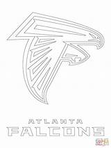 Falcons Atlanta Coloring Logo Pages Printable Nfl Patriots Sheets England Football Drawing Bowl Super Animal Sports Color Board Broncos Getcolorings sketch template