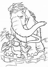 Coloring Mammoth Woolly Adults Coloringbay Pages sketch template