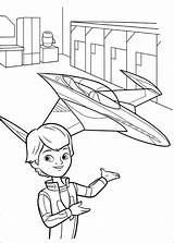 Miles Coloring Tomorrowland Pages Books sketch template