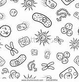 Coloring Pages Bacteria Virus Getcolorings Germ sketch template