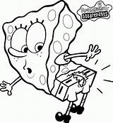 Spongebob Sponge Squarepants Nickelodeon Coloringhome Patrick Clipartmag Spongbob Teamcolors Gangsta Getcolorings sketch template