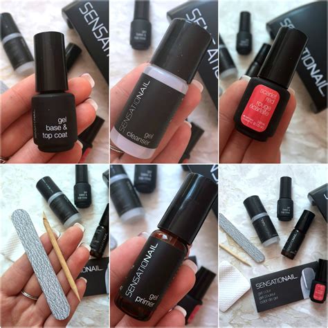 sensationail deluxe gel nail polish starter kit  review mammaful