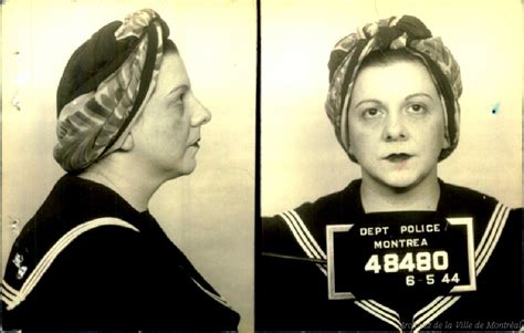 Prostitutes And Madams Mugshots From When Montreal Was