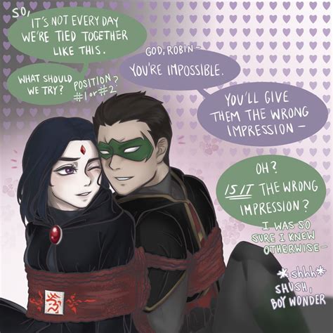 Pin On Damian Wayne Robin And Rachel Roth Raven Damirae Demonbirds