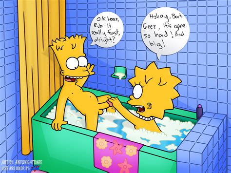 lisa and bart simpson fucking bobs and vagene