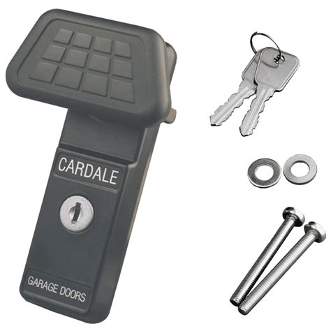 cardale locking garage door handle black wwwlocktradercouk