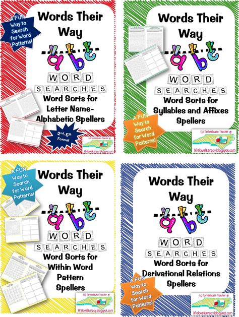 life love literacy words   word derivational relations notebook