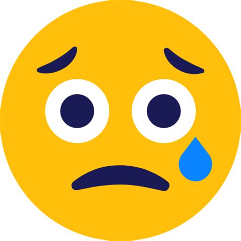 cry crying emoji icon    iconfinder