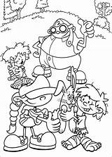 Kids Next Door Coloring Pages Codename Cartoon Printable Color Colouring Fun Character Print Knd Para Characters Personal Create Sheets Bairro sketch template