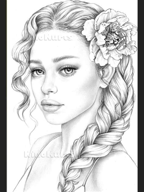 printable adult coloring pages coloring pages  girls adult