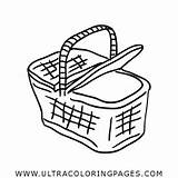 Picnic Basket Drawing Coloring Blanket Clipart Sketch Line Cestino Colorare Da Table Paintingvalley Drawings Collection Getcolorings Pages Book Getdrawings Color sketch template