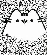 Kawaii Coloring Cat Printable Pages Cute Super Girls Boys sketch template