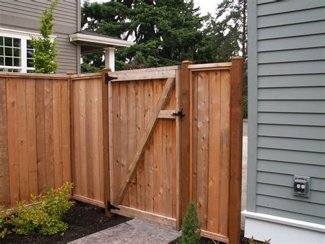 wood fence  gate   fence superiorfence gates