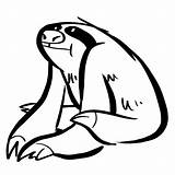 Sloth Faultier Malvorlage Malvorlagen Ausmalbild Kostenlos Bestcoloringpagesforkids ähnliche Q1 sketch template
