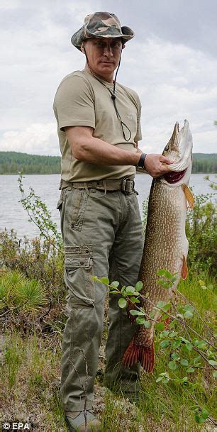 vladimir putin strips to his waist again for macho hunting