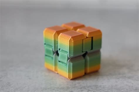 printed infinity fidget cube etsy