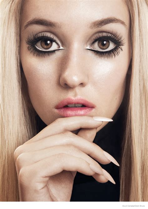 elle canada spotlights  makeup trends   generation