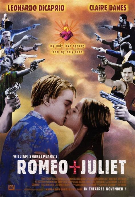 romeo juliet 1996 directed by baz luhrmann filmes românticos pôsteres de filmes e filmes