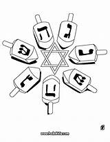 Coloring Hanukkah Pages Dreidel Symbols Print Color Hellokids Printable Getcolorings Popular sketch template