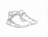 Yeezy Drawing Coloring Nmd Adidas Boost Pages Drawings Pharrell Book Getdrawings Sketch Colouring Paintingvalley Sneaker Template sketch template