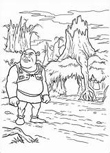 Shrek Coloring Swamp Pages Drawing Printable Do Template Ausmalbilder Para Colorear Coloringpages1001 Disney Da Colorare Book Dibujos Getdrawings Sketch Kleurplaat sketch template