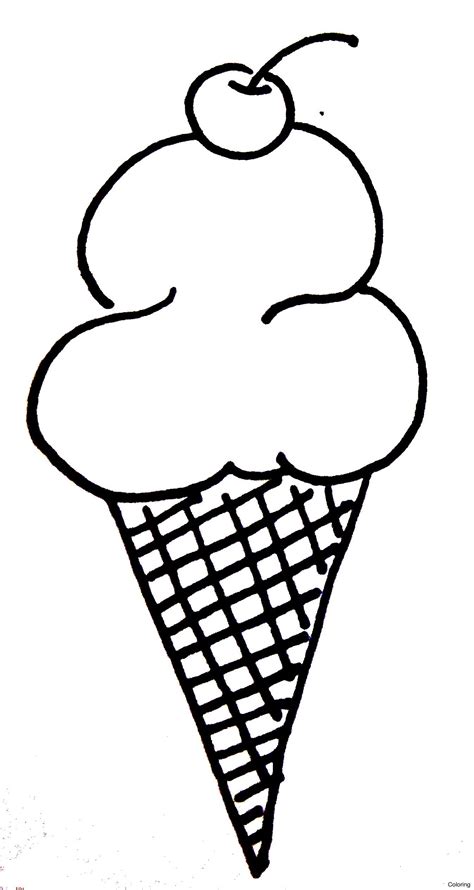 easy coloring pages  ice cream  svg design file