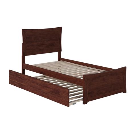 atlantic furniture metro twin extra long bed  matching footboard  twin extra long trundle