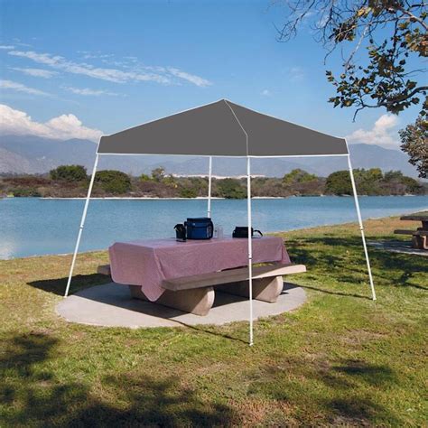 shade  ft  square gray pop  canopy   canopies department  lowescom