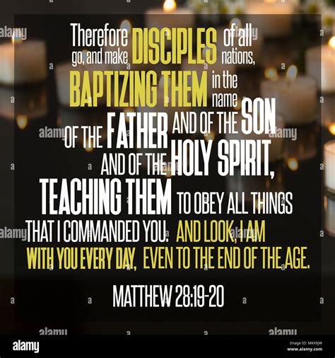 disciples   nations baptizing