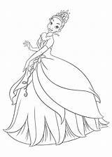 Tiana Princess Coloring Coloriage Imprimer Pages Frog Dessin Disney Print Colorier Popular Colouring Books Printable Last sketch template