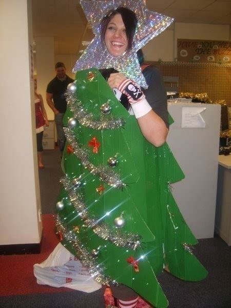 I Am A Christmas Tree · A Full Costume · Construction On Cut Out Keep