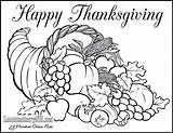Coloring Thanksgiving Food Pages Getdrawings sketch template